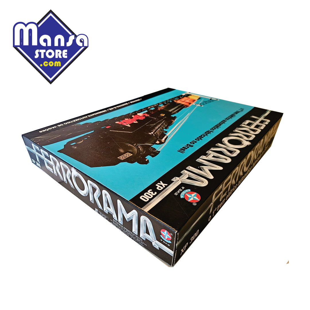 Ferrorama Estrela XP300 da década de 70 - Conjunto clássico com tudo funcionando!