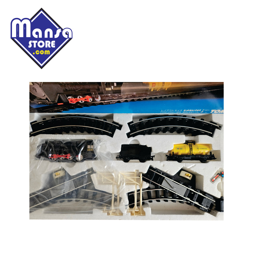 Tomy Super Rail Black D-51 Set – Vagão Tanque Amarelo