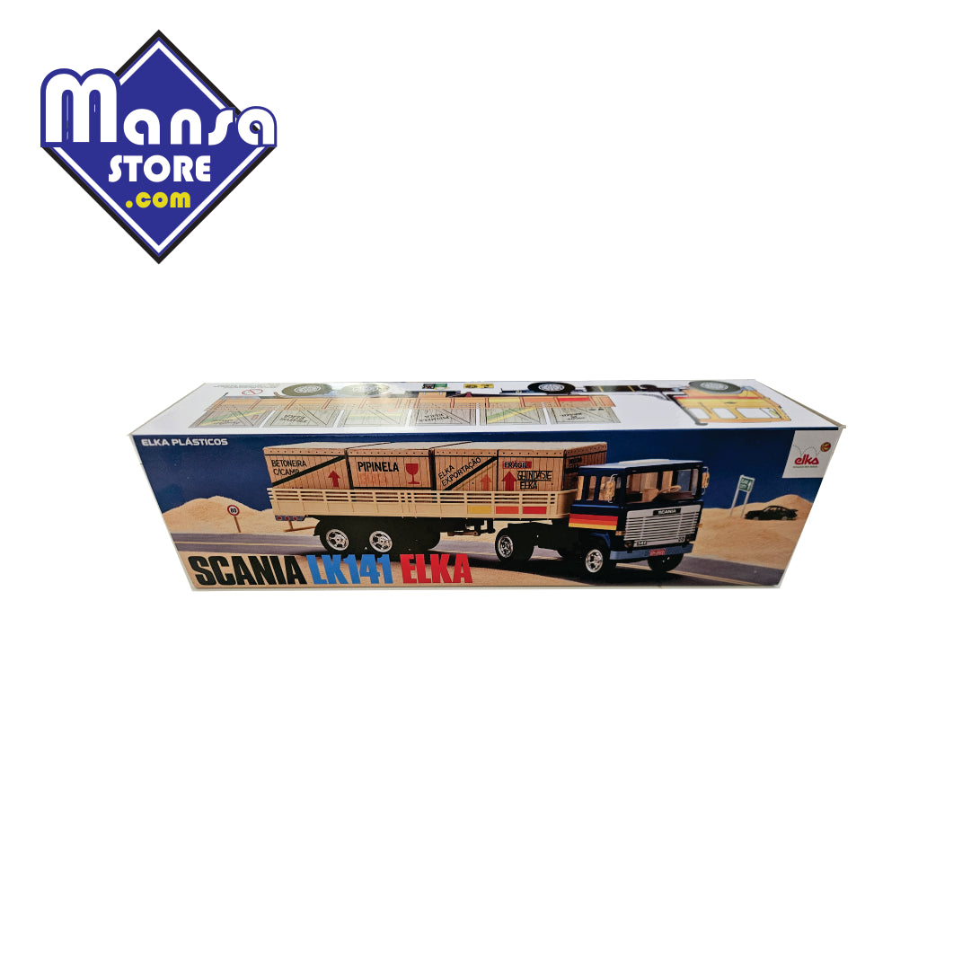 Caixa Caminhão Elka Scania LK141 Carga Seca