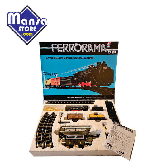 Ferrorama Estrela XP300 da década de 70 - Conjunto clássico com tudo funcionando!