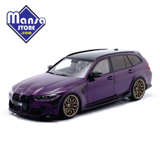 BMW M3 (G81) Performance Parts 2024, escala 1:18 – Miniatura Premium em Diecast com Portas Funcionais!