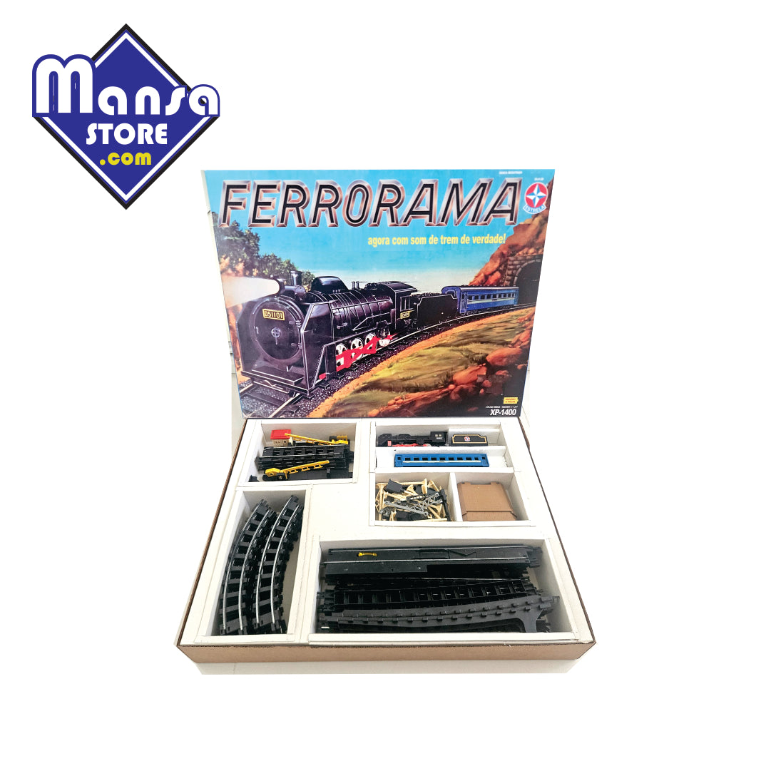 Ferrorama Estrela XP1400 da década de 80 - Conjunto completo, tudo funciona!