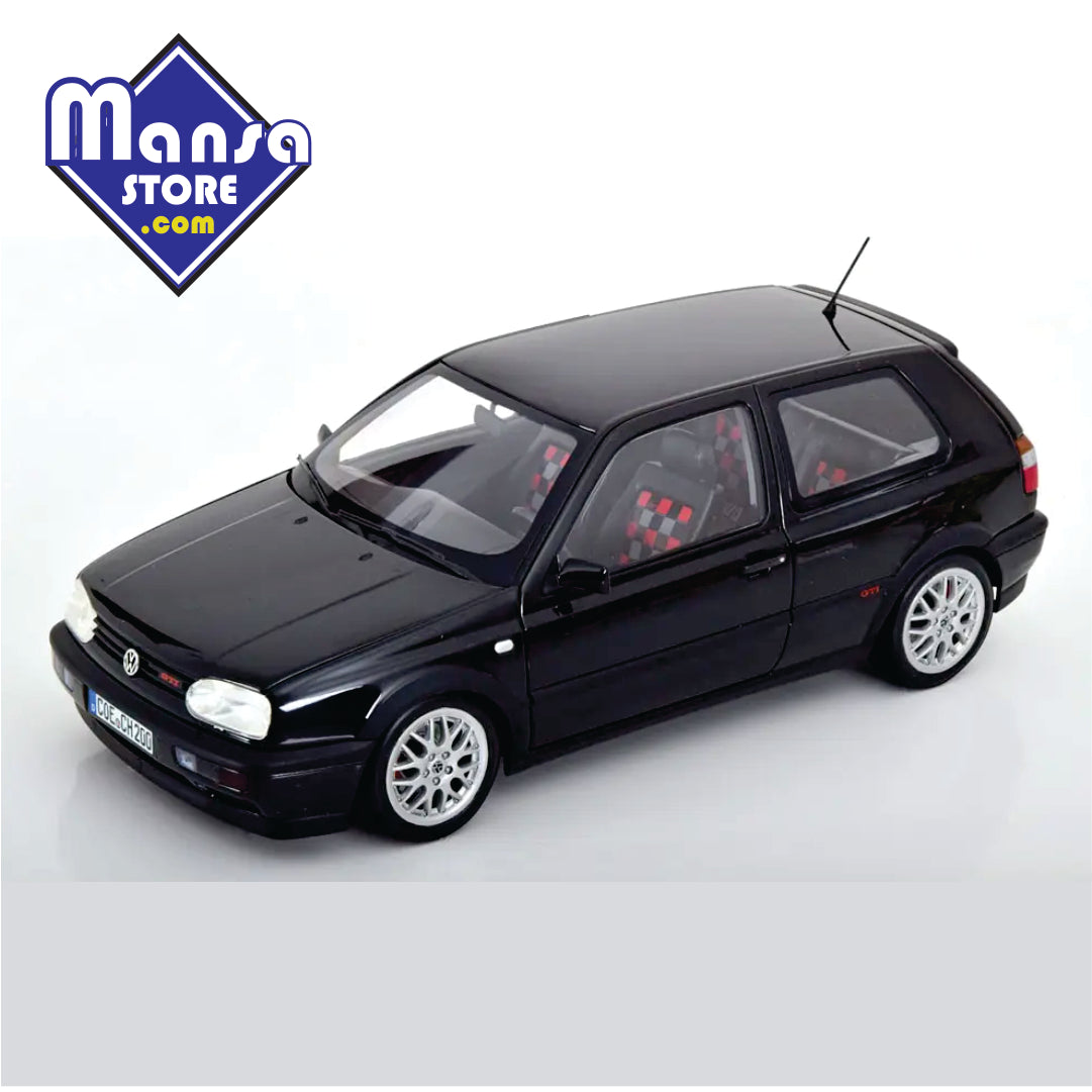 Volkswagen VW Golf GTI 1996, escala 1:18 – Com Capô, Portas e Porta-Malas Funcionais.