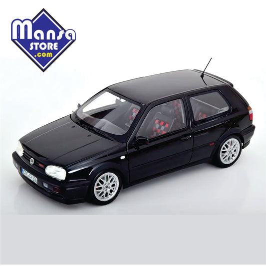Volkswagen VW Golf GTI 1996, escala 1:18 – Com Capô, Portas e Porta-Malas Funcionais.
