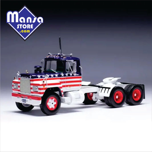Mack R-Series 6x4 1966, escala 1:43 – Caminhão Clássico em Metal!