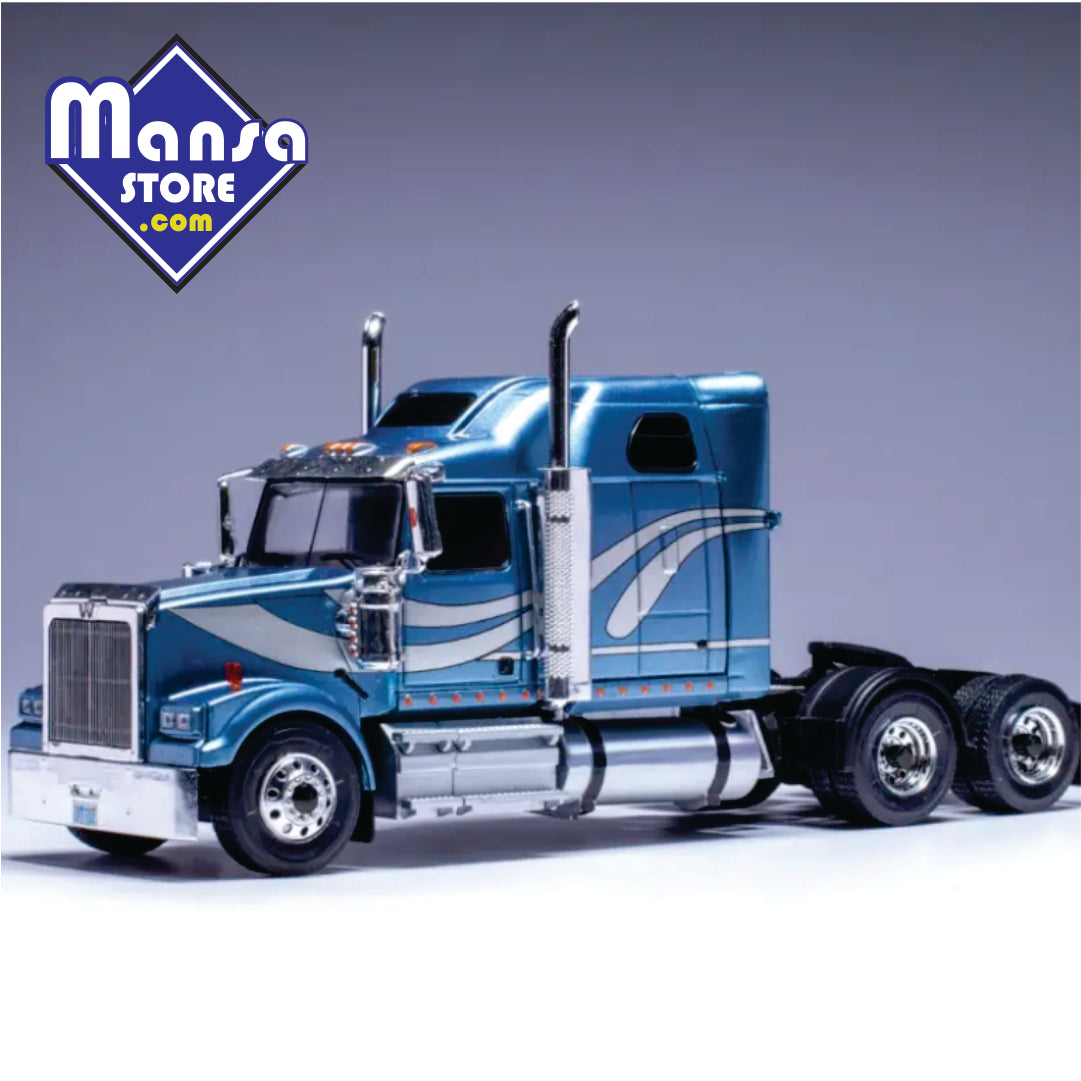 Western Star 4900 6x4 1997, escala 1:43 – Caminhão Clássico em Metal!