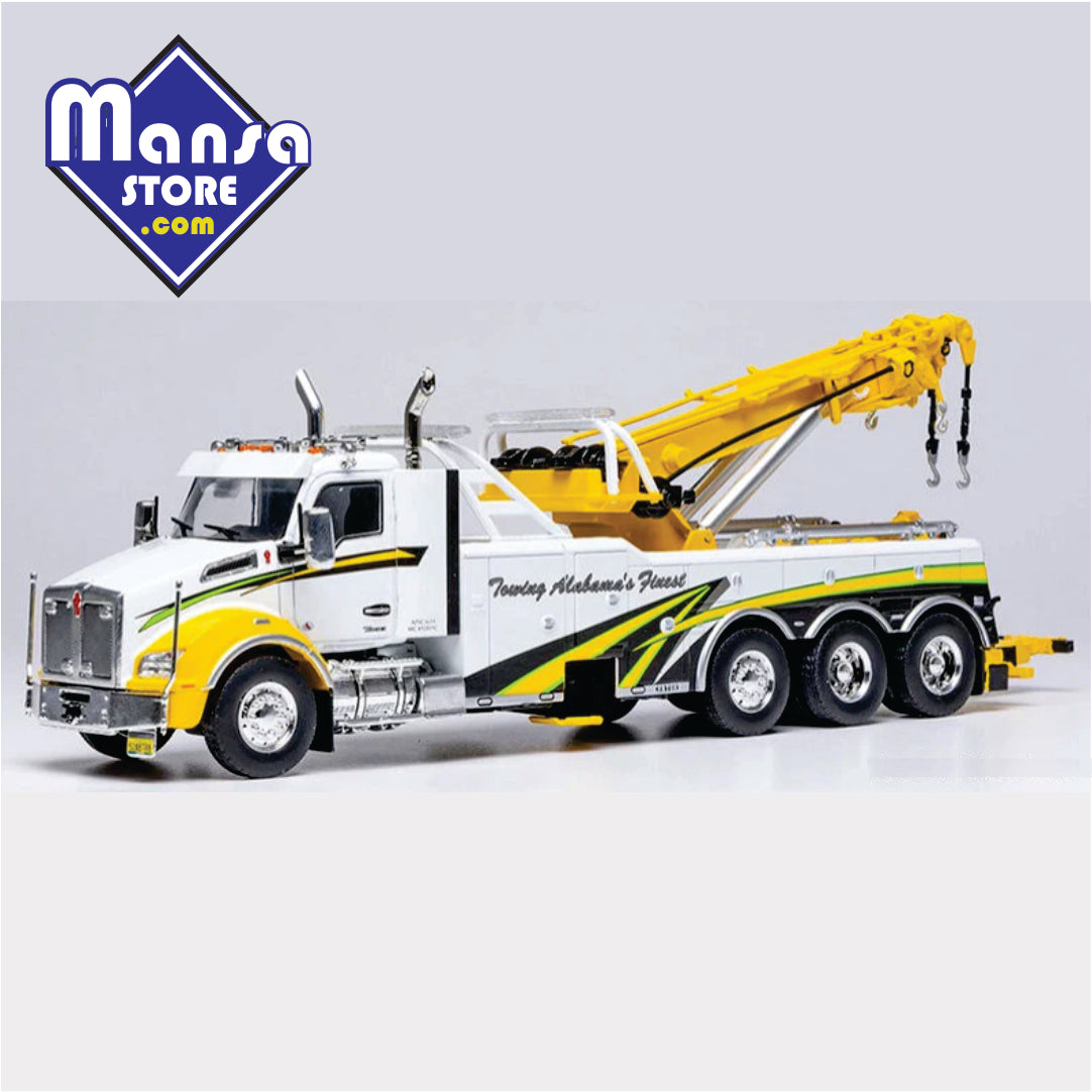 Caminhão guincho Kenworth T880 2018 - Miniatura Colecionável Premium de Caminhão Guincho em Metal!
