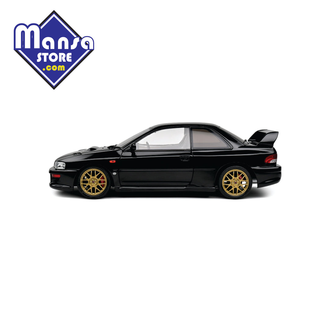 Subaru Impreza 22B 1998 Preto, escala 1:18 – Um Ícone Absoluto do Rally Mundial
