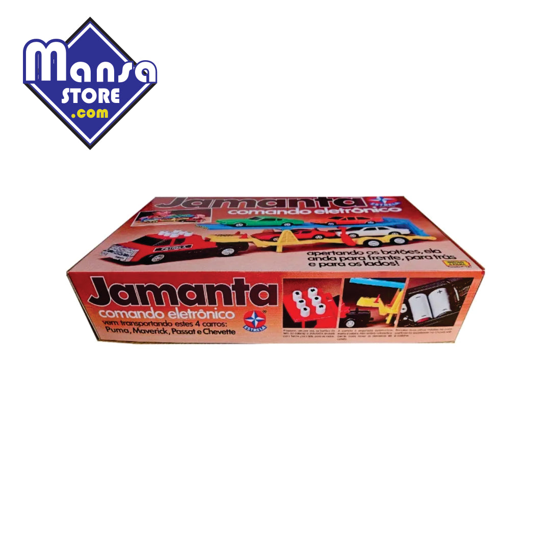 Tampa Reprodução (SOMENTE) Jamanta Comando Eletrônico Estrela brinquedo anos 80