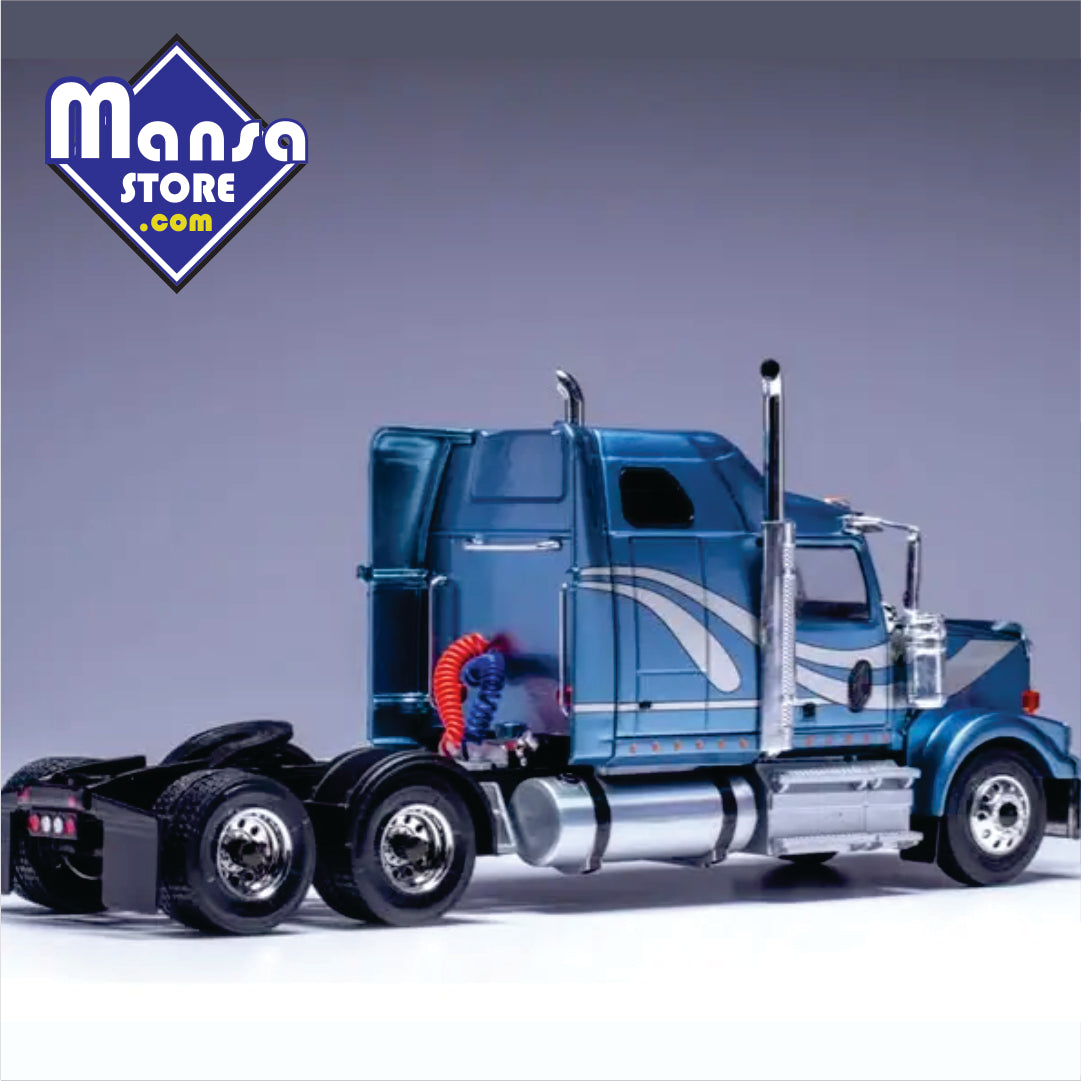 Western Star 4900 6x4 1997, escala 1:43 – Caminhão Clássico em Metal!