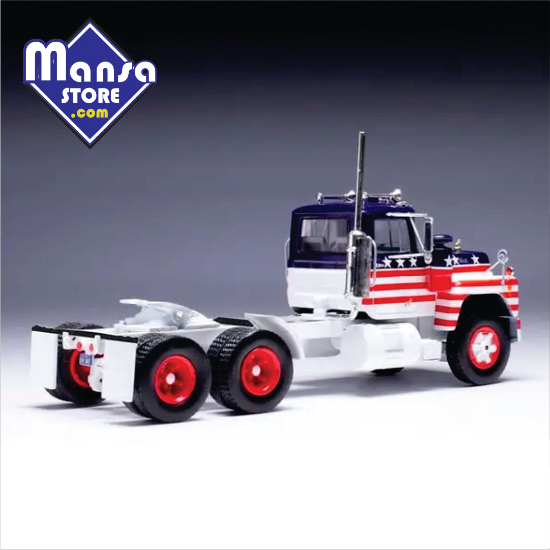 Mack R-Series 6x4 1966, escala 1:43 – Caminhão Clássico em Metal!