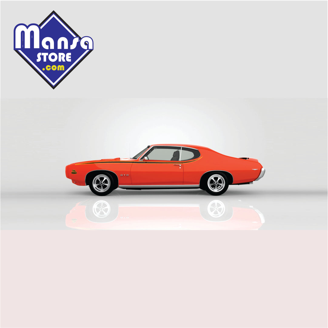 Pontiac GTO “The Judge” 1969, escala 1:43 – Miniatura Premium de um Lendário Muscle Car Americano!
