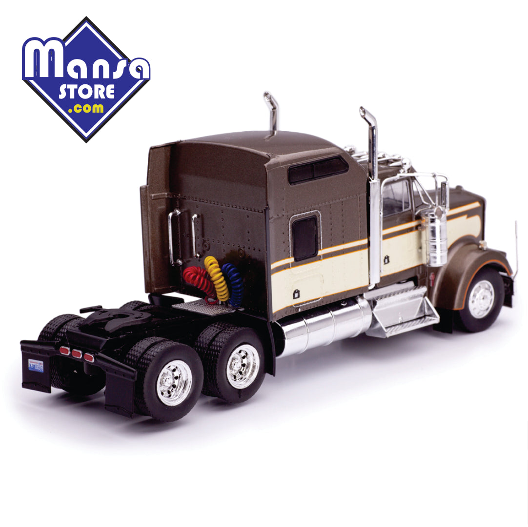 Kenworth W900 6x4 1990, escala 1:43 – Caminhão Clássico em Metal!