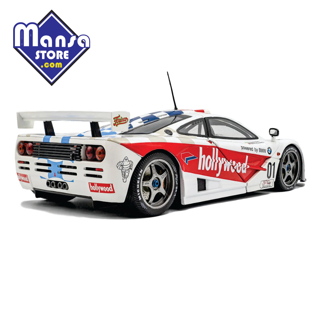 McLaren F1 GTR Short Tail Nelson Piquet, 2 Horas de Brasília 1996 - Escala 1:18 Premium em Metal