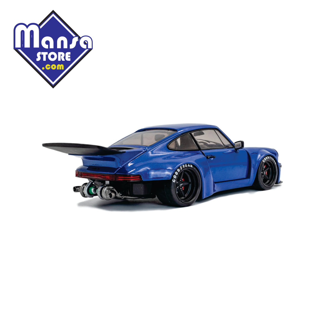 Porsche 911 KS-R 2024 Dark Blue Metallic, escala 1:18 – Brutalidade e exclusividade na essência!