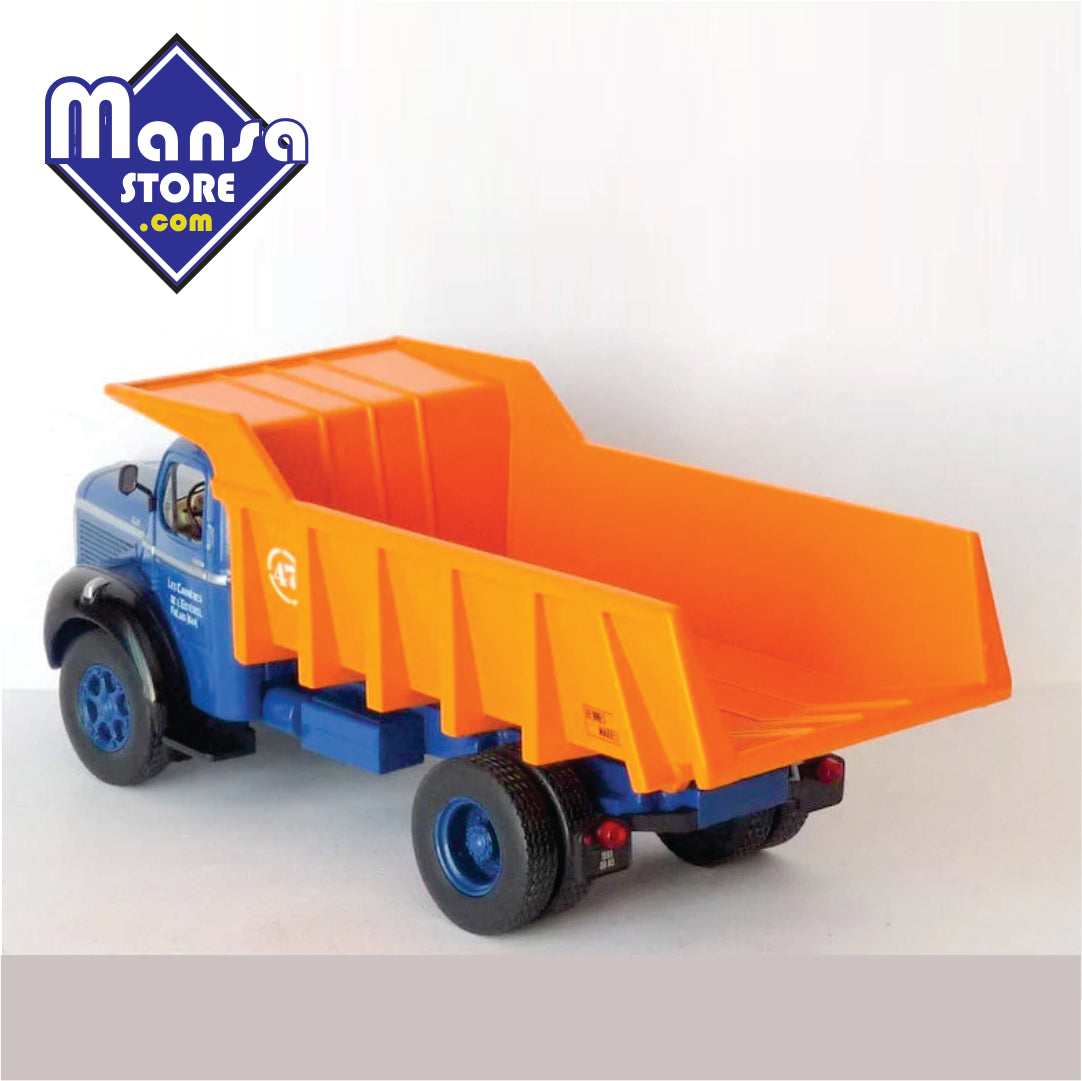 Berliet GLM 10 Dump Truck 1953, escala 1:43 – Caminhão Basculante Clássico em Metal!