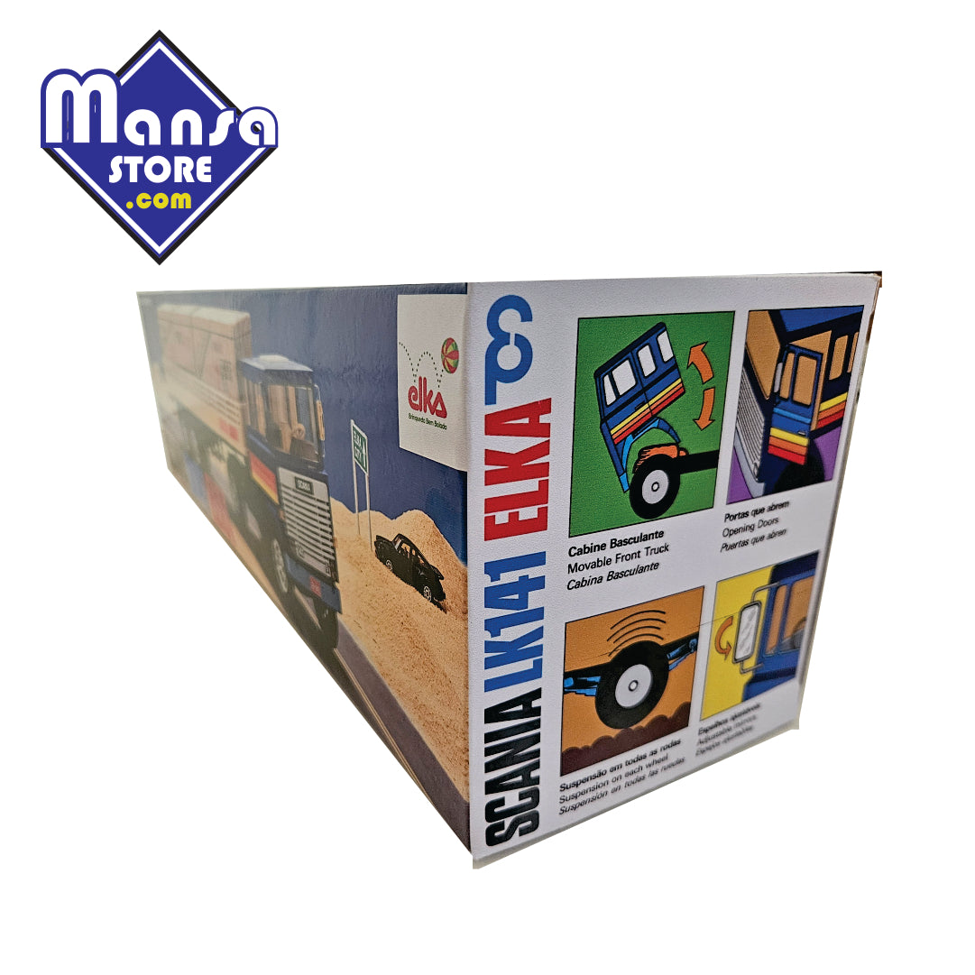 Caixa Caminhão Elka Scania LK141 Carga Seca