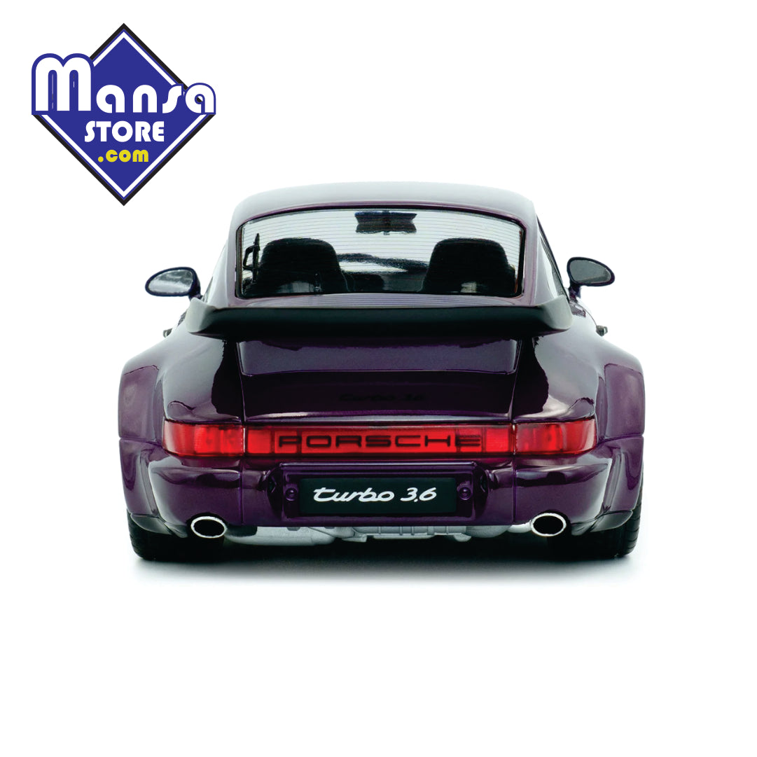 Porsche 911 964 Turbo 1990 – Miniatura Colecionável Premium em Metal com Portas Abertura