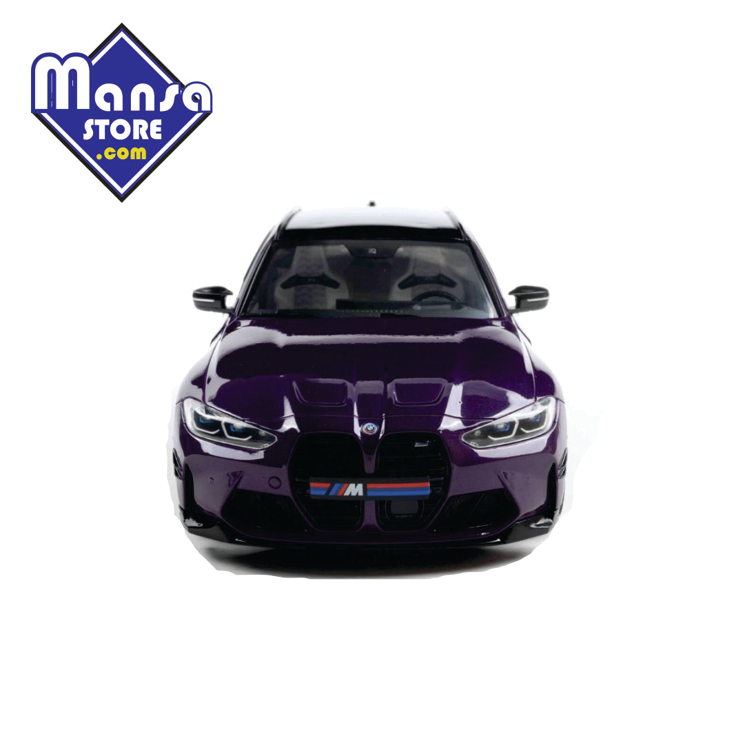 BMW M3 (G81) Performance Parts 2024, escala 1:18 – Miniatura Premium em Diecast com Portas Funcionais!