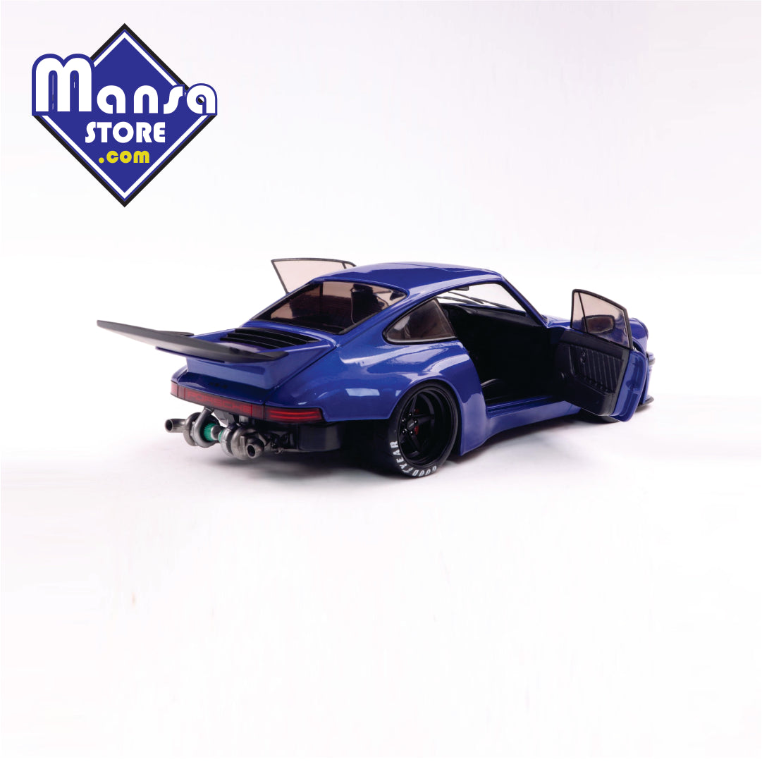 Porsche 911 KS-R 2024 Dark Blue Metallic, escala 1:18 – Brutalidade e exclusividade na essência!