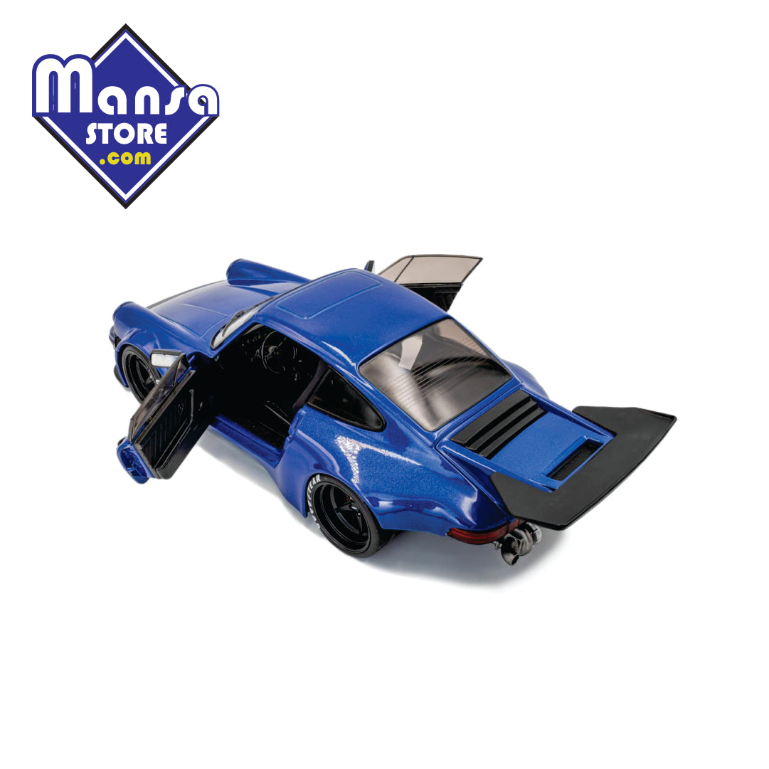 Porsche 911 KS-R 2024 Dark Blue Metallic, escala 1:18 – Brutalidade e exclusividade na essência!
