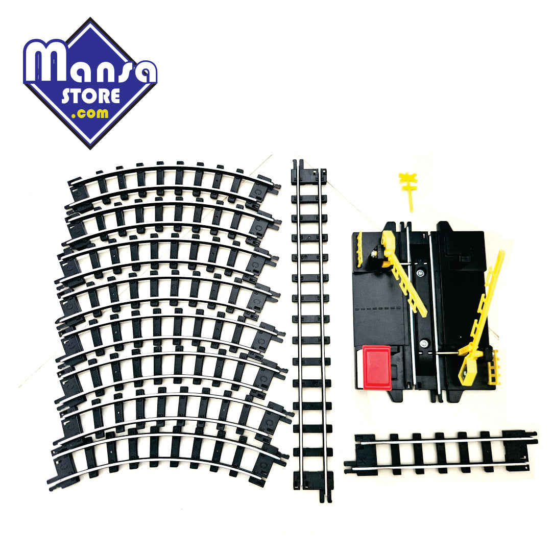 Conjunto Tomy Super Rail Black "Krauss Overpass" - Antiguidade com tudo funcionando!