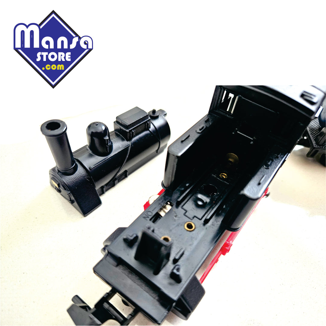 Conjunto Tomy Super Rail Black "Krauss Girador" - Antiguidade com tudo funcionando!