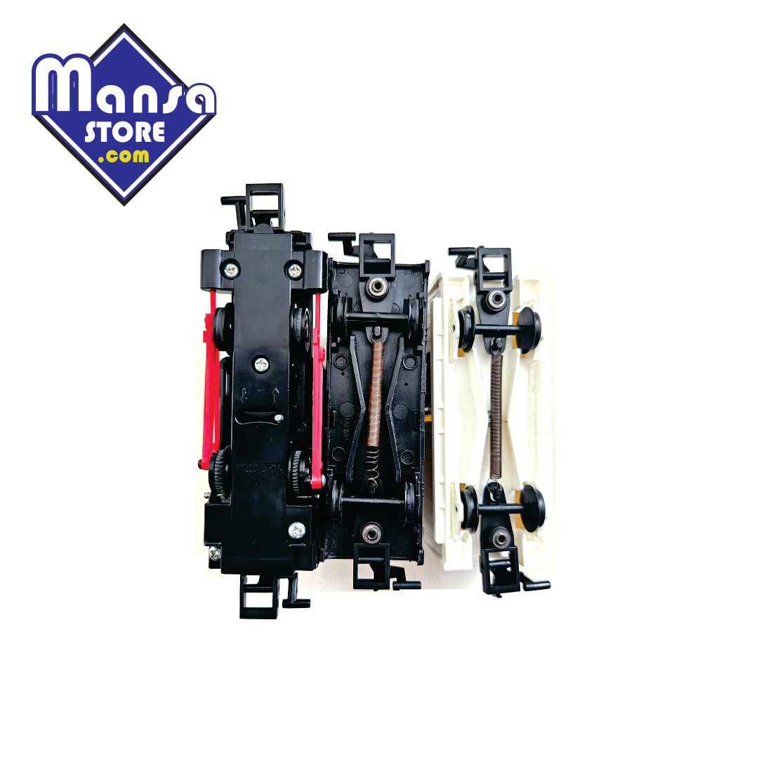 Conjunto Tomy Super Rail Black "Krauss Girador" - Antiguidade com tudo funcionando!