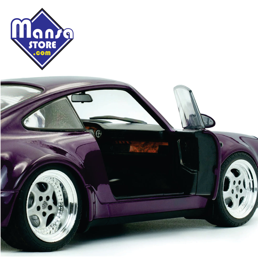 Porsche 911 964 Turbo 1990 – Miniatura Colecionável Premium em Metal com Portas Abertura