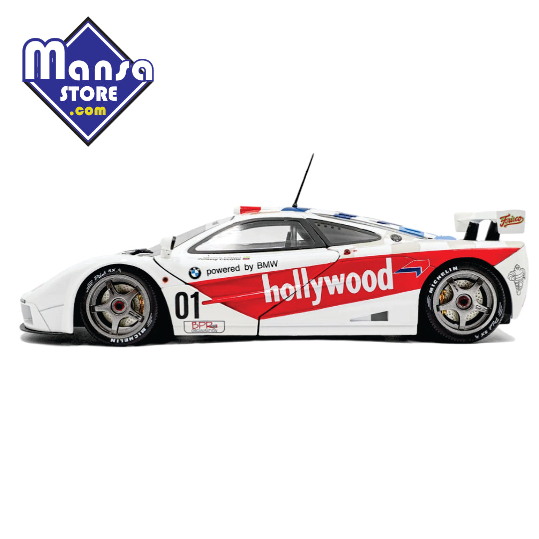 McLaren F1 GTR Short Tail Nelson Piquet, 2 Horas de Brasília 1996 - Escala 1:18 Premium em Metal