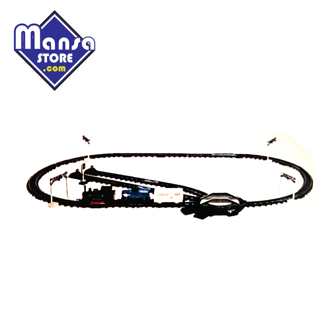 Conjunto Tomy Super Rail Black "Krauss Girador" - Antiguidade com tudo funcionando!