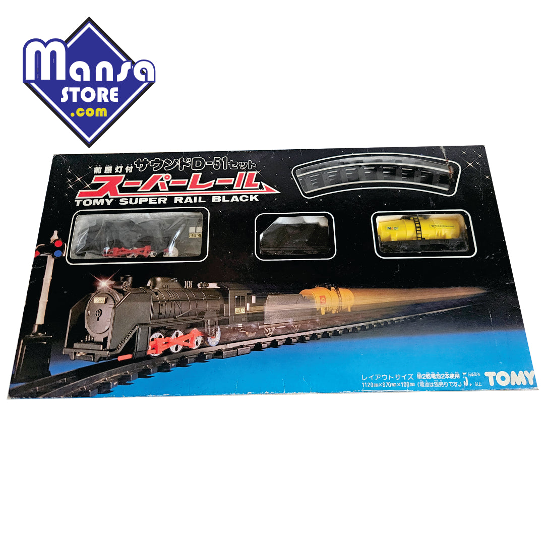 Tomy Super Rail Black D-51 Set – Vagão Tanque Amarelo