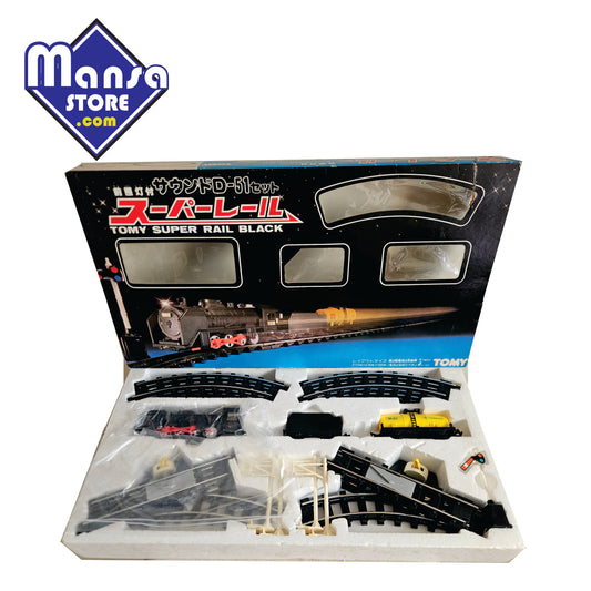 Tomy Super Rail Black D-51 Set – Vagão Tanque Amarelo