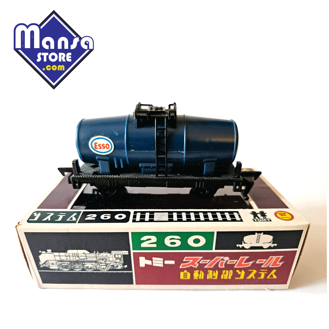 Vagão Tanque Azul da linha Tomy Super Rail - Item extremamente raro e exclusivo!