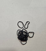 Carregar imagem no visualizador da galeria, Tomy Super Rail Black locomotiva ED75 vermelha vagão box verde Ferrorama
