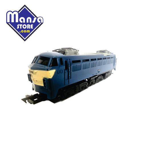 Locomotiva modelo EF66 versão "sem farol sem apito" Tomy Super Rail Black