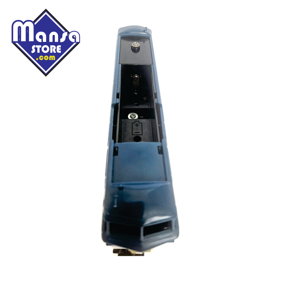 Locomotiva modelo EF66 versão "sem farol sem apito" Tomy Super Rail Black