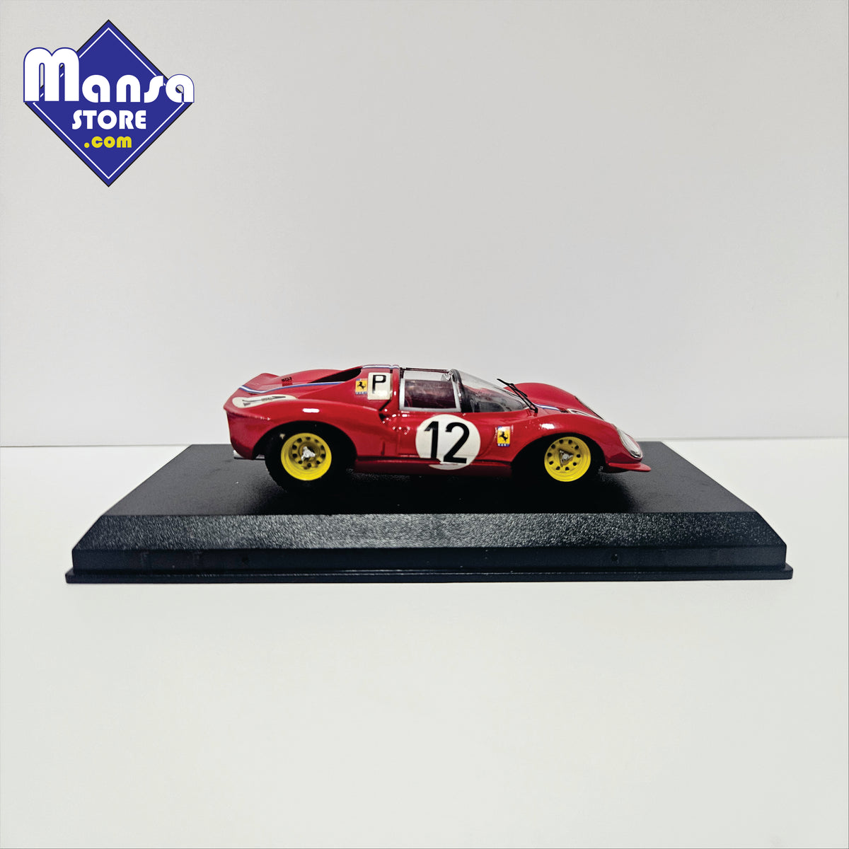 Miniatura 1:43 Ferrari Dino 206 S #12 Nürburgring 1966 Art Model ART031 - Item usado em excelente estado.