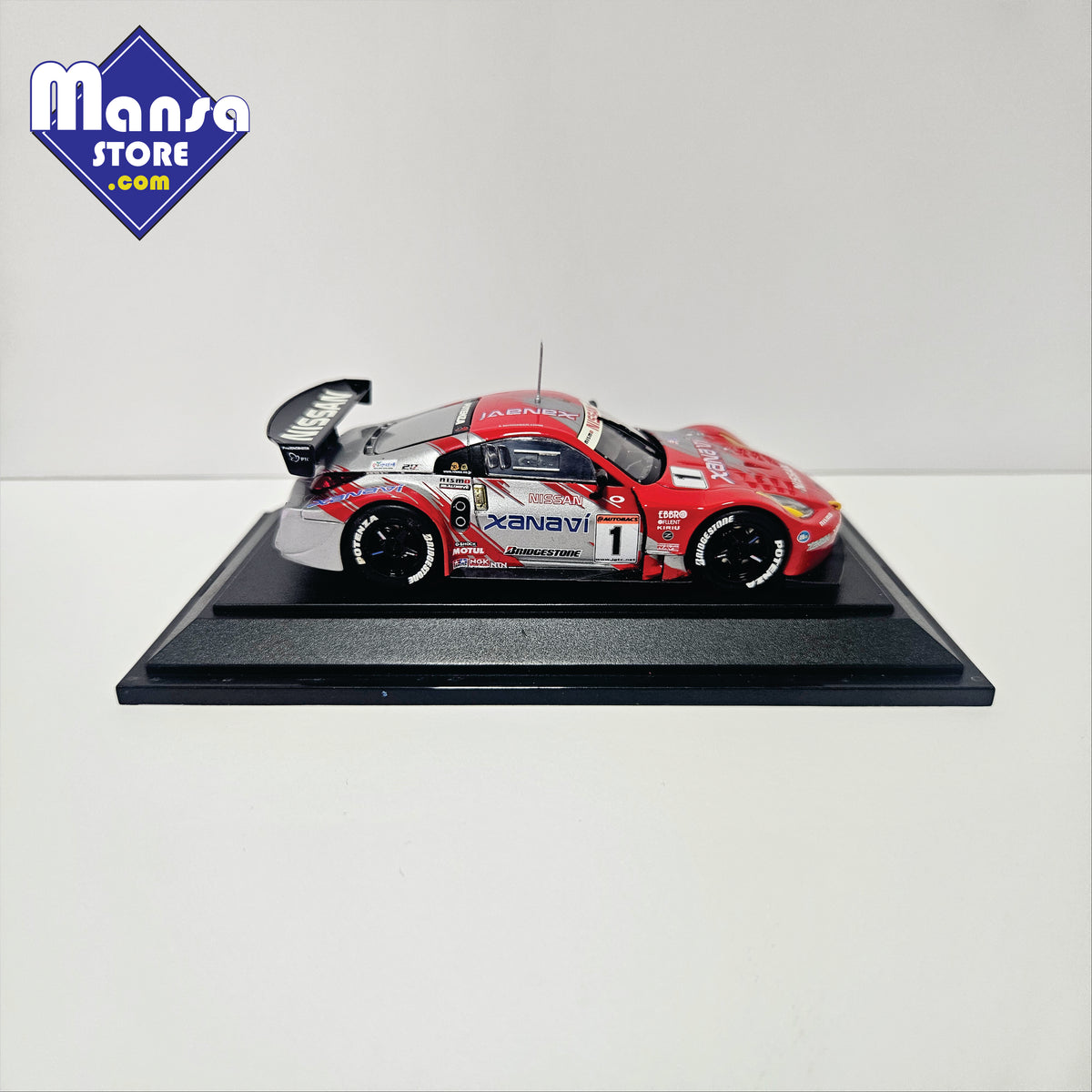 Miniatura 1:43 Ebbro Nissan Xanavi Nismo Z Jgtc 2004 - Item usado mas em excelente estado!