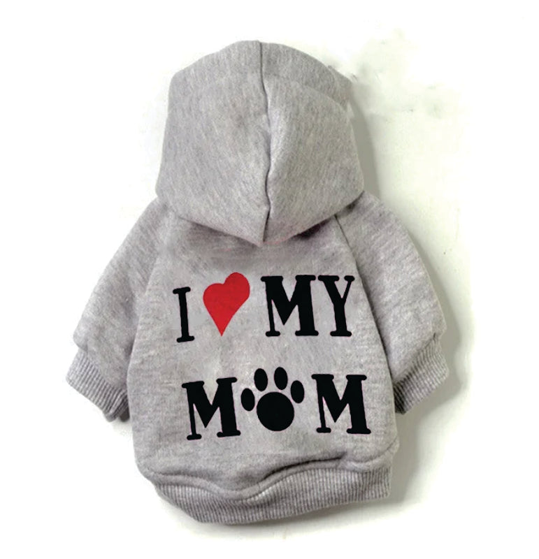 Roupa de moletom para pets