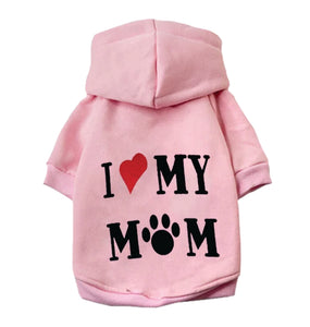 Roupa de moletom para pets