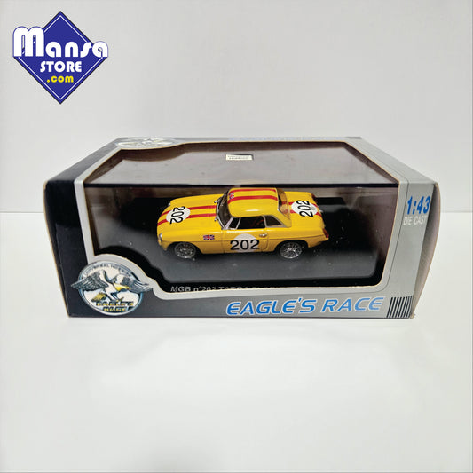 Miniatura 1:43 MGB nº 202 Targa Florio 1968 Eagle's Race