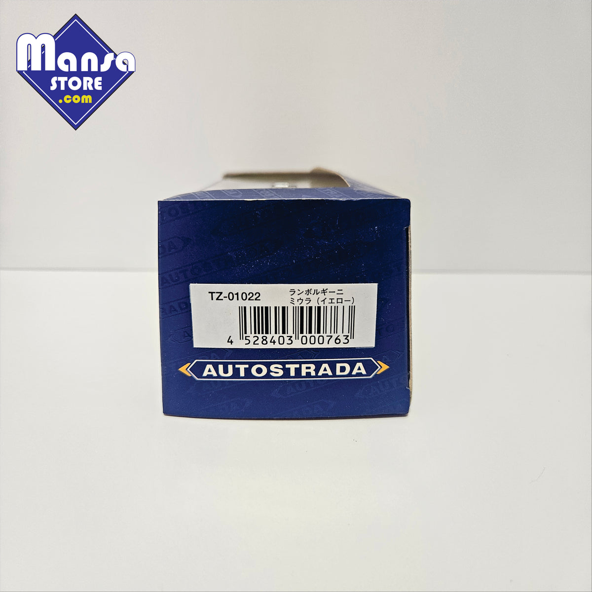 Miniatura 1:43 Lamborghini Miura Amarela Autostrada TZ-01022 - Item usado em excelente estado