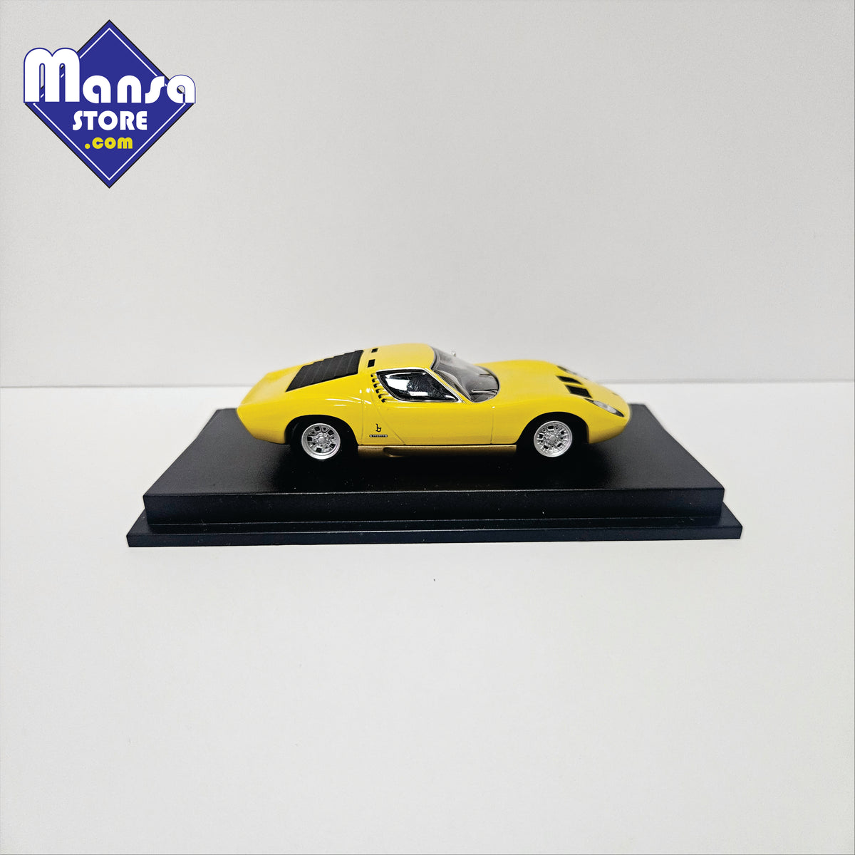 Miniatura 1:43 Lamborghini Miura Amarela Autostrada TZ-01022 - Item usado em excelente estado