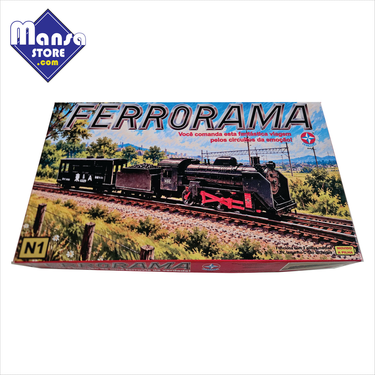 Ferrorama Estrela N1 - Criação exclusiva Mansastore!