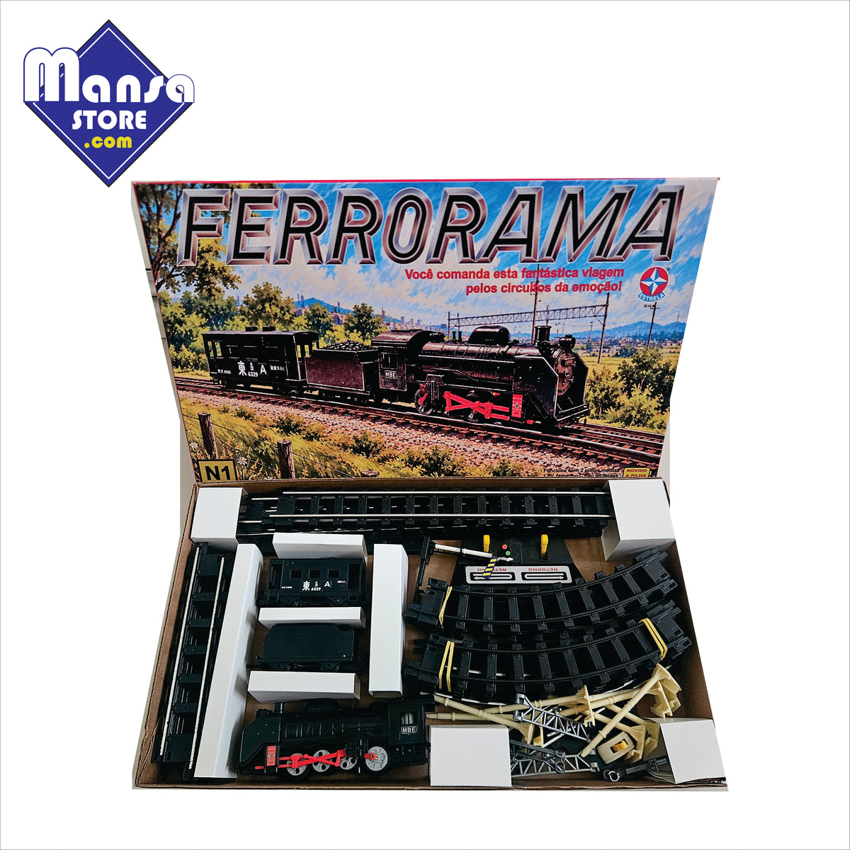 Ferrorama Estrela N1 - Criação exclusiva Mansastore!