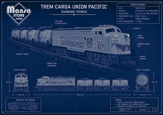 Quadro ou Porta-retrato "F7 Pacific Union" - Escolha seu formato!