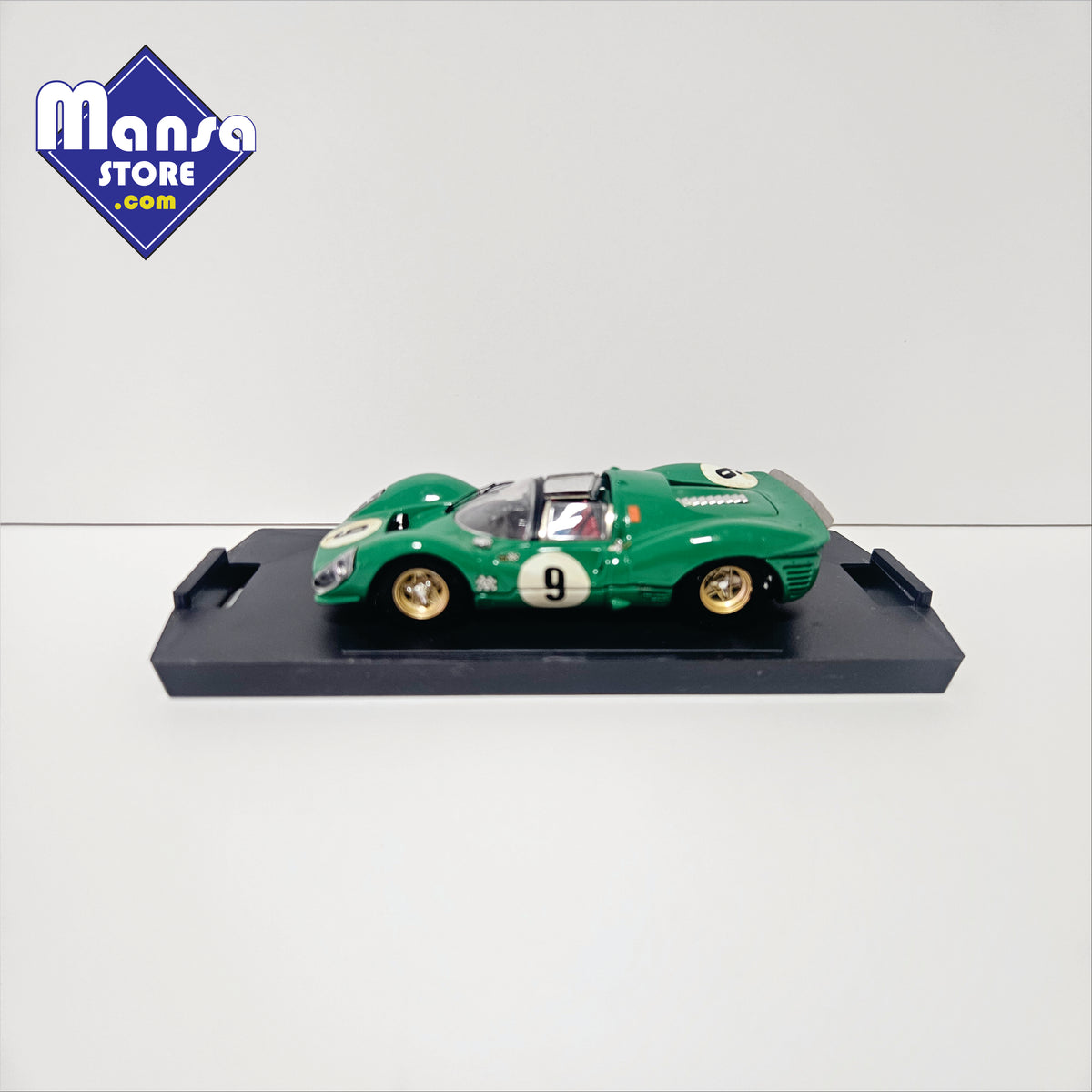 Miniatura 1:43 Ferrari 330 P3 Spider #9 Piper Siffert Bang 7180 - Item usado em excelente estado!