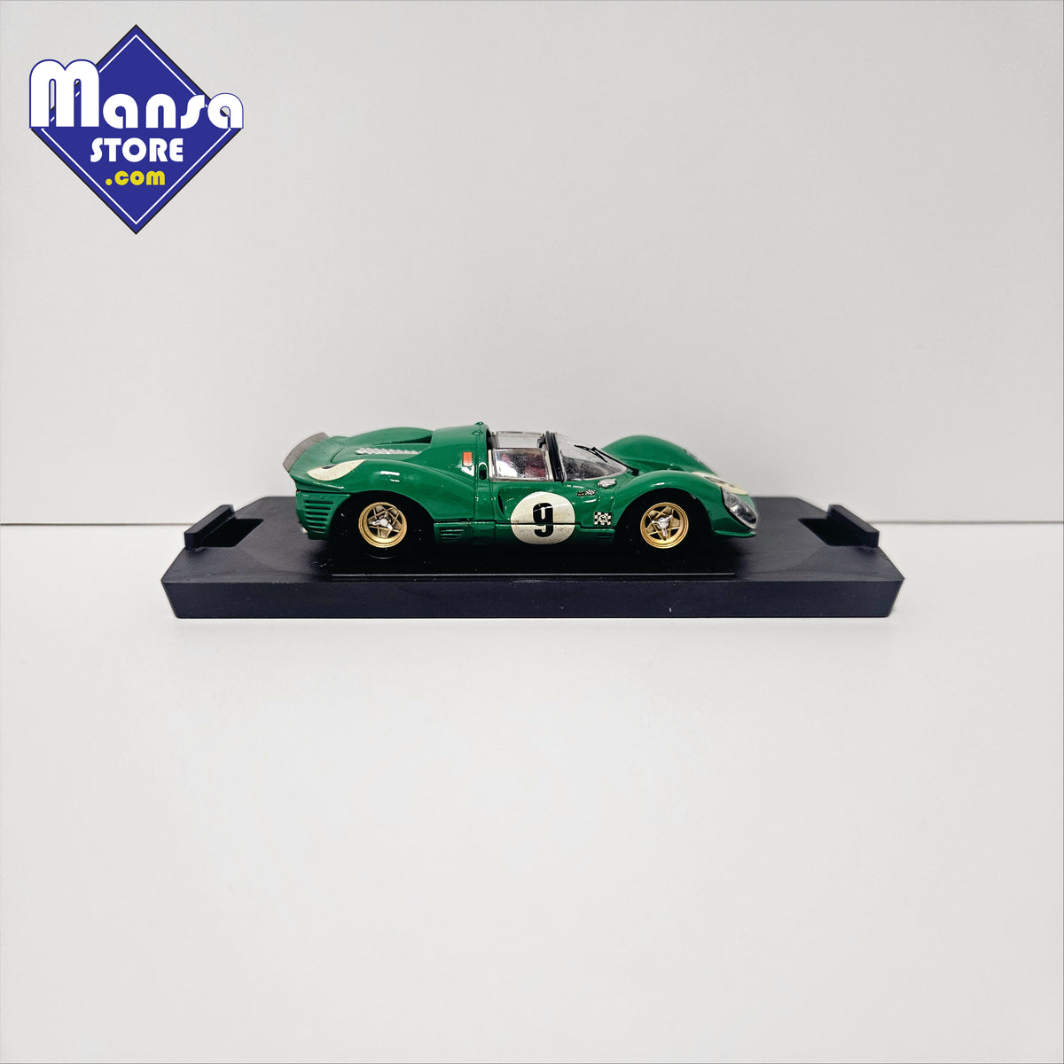 Miniatura 1:43 Ferrari 330 P3 Spider #9 Piper Siffert Bang 7180 - Item usado em excelente estado!